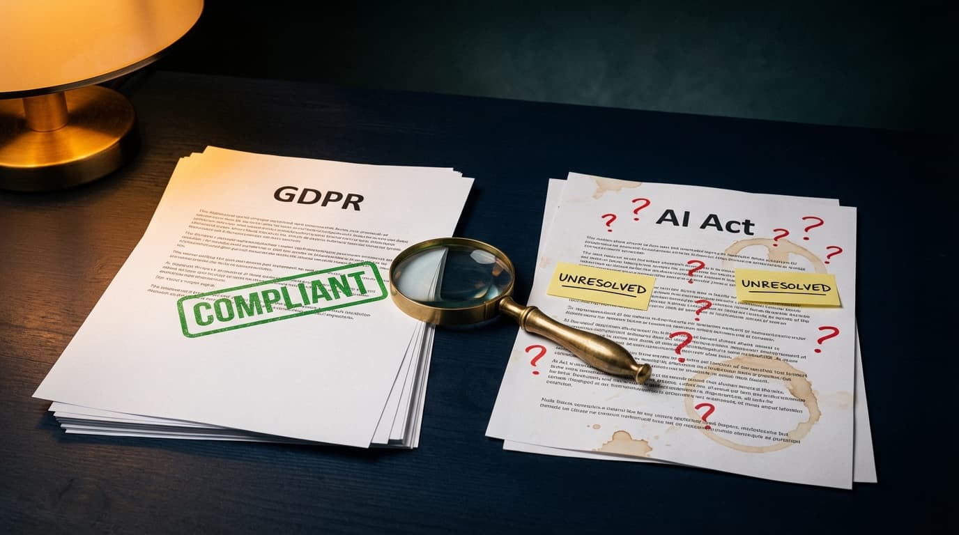 GDPR vs AI Act